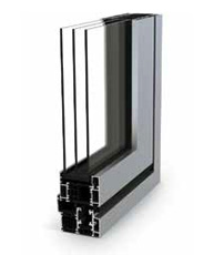 SUNFLEX SF75 aluminium bifold door