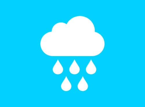 Rain drops icon