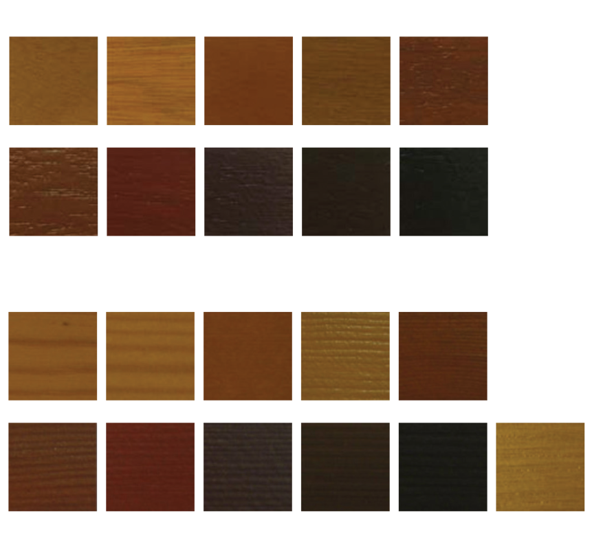 Timber stains and finishes