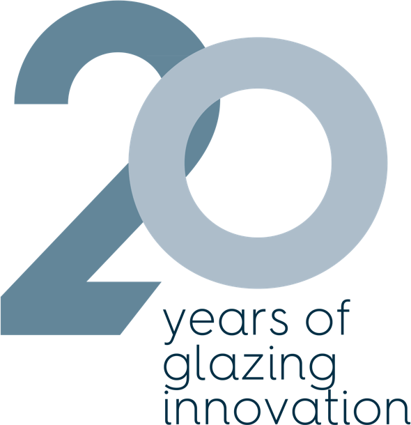 20 Years of glazing innovation logo