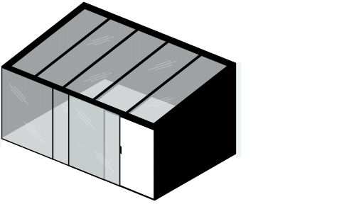 IDSystems structural glass roofs illustration