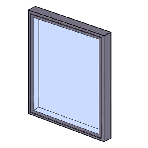 Fixed frame window