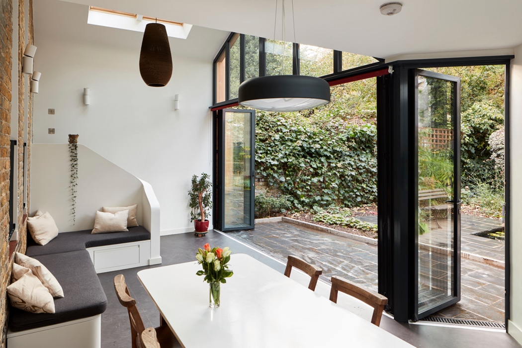 Are bifold doors a good idea? 6-panel bifold doors completely open up the rear of the house