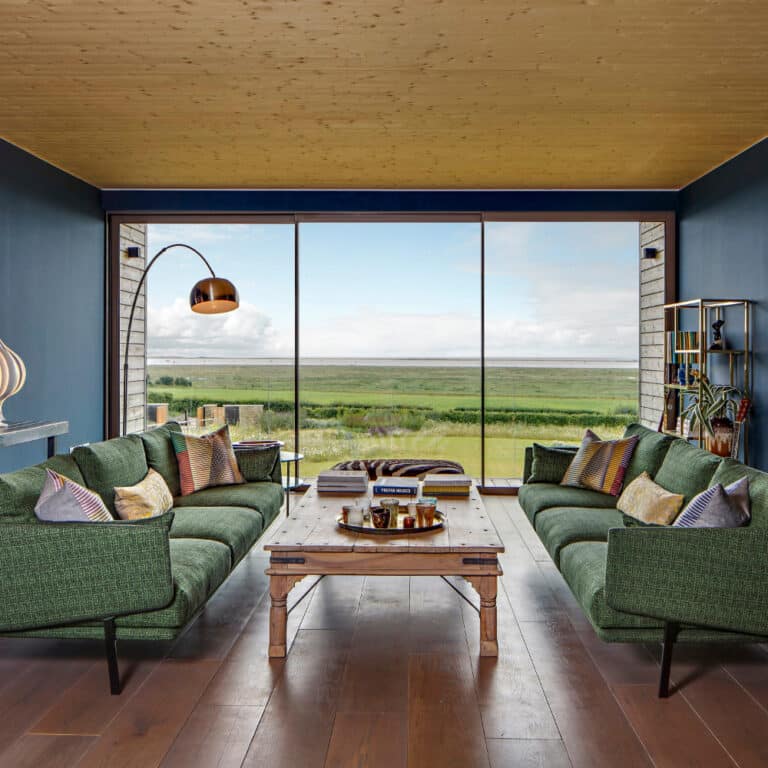 Stunning views through theEDGE2.0 sliding doors in North Norfolk