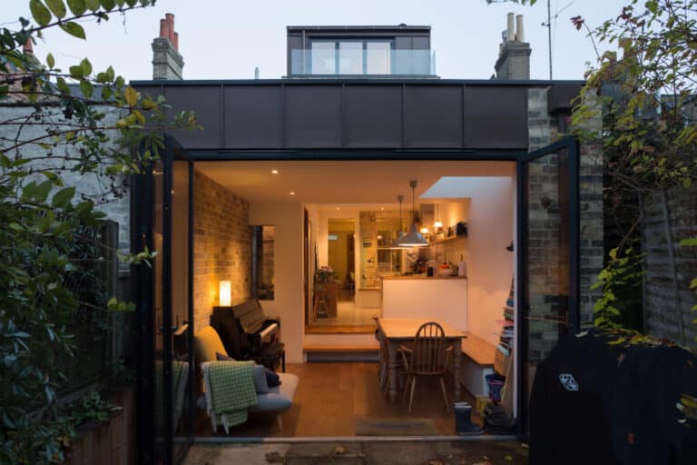 A mid-terrace Victorian house is transform it from a traditional property into a contemporary home