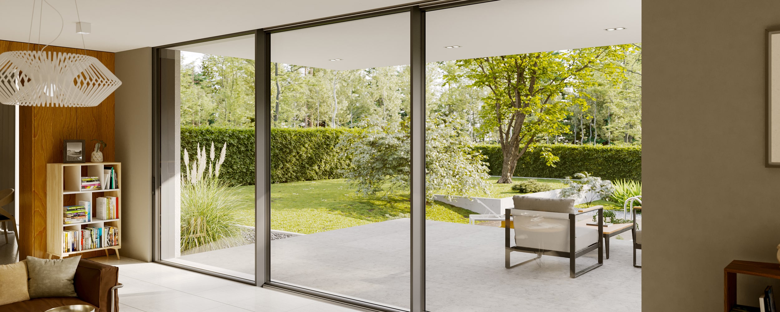 SF80 static image of sliding doors