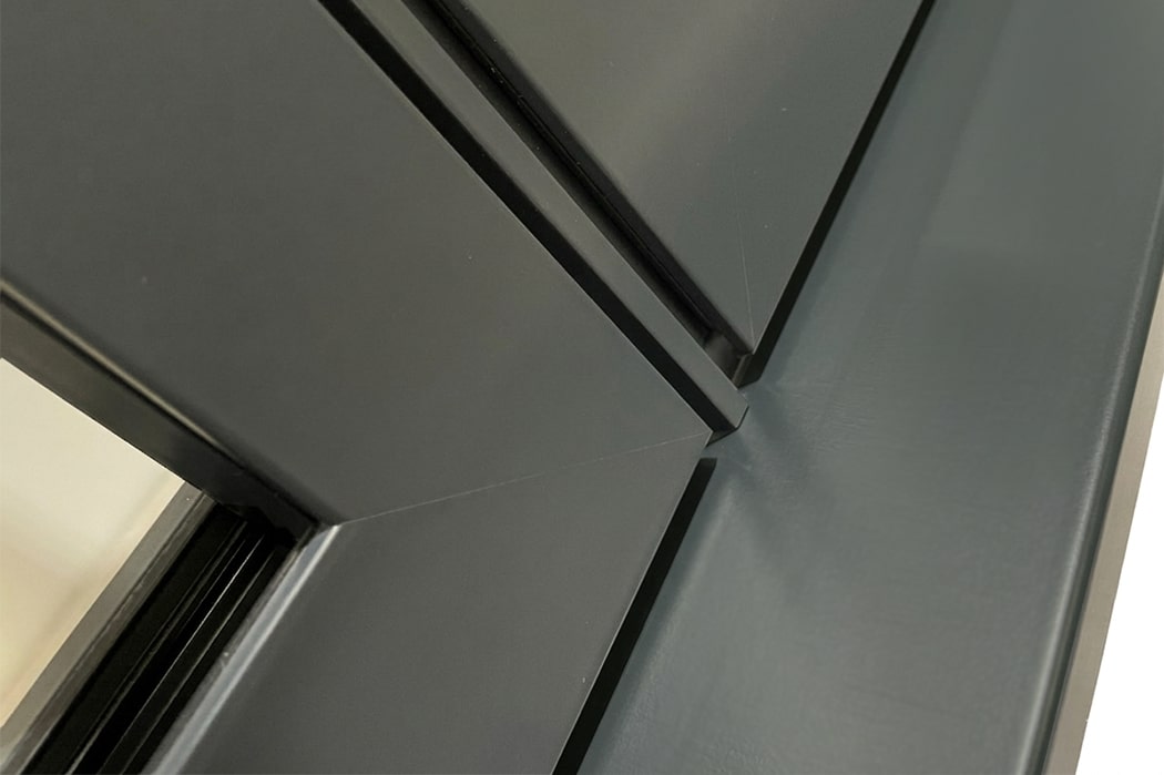 Sleek aluminium casement window with slim-profile frame showcasing clean lines and minimalist design for modern homes.